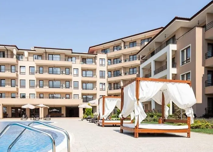 Apartment Beige-A-View, F2 - Sea Dreams, Sveti Vlas *